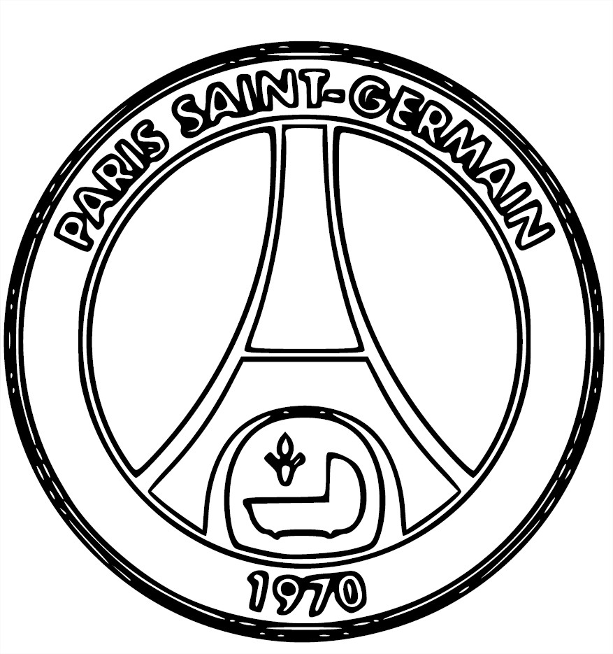 Coloriage PSG