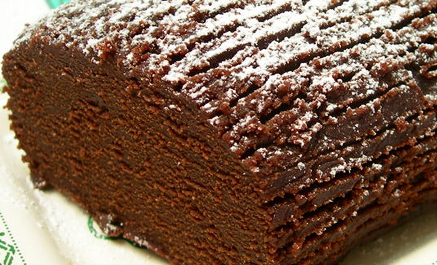 Buche chocolat et marron