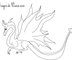 Coloriage Dragon