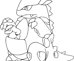 Coloriage Mega-Kangourex