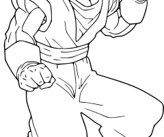 Coloriage Vegeto normal